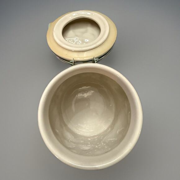 Vintage Canister Set Fruit Gourmet Home 3 Pc Retro Boho Rockabilly Food Seal 70s - Picture 7 of 11